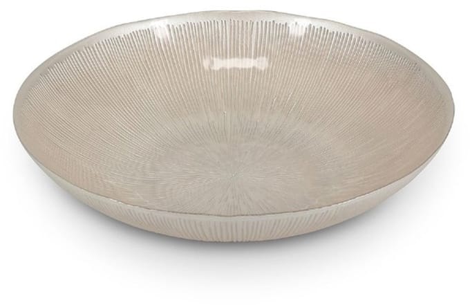 S|P Collection Sierschaal 33xH6cm glas pearl Cosmo