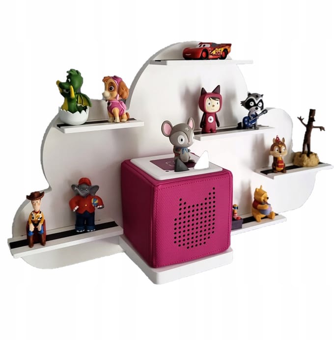 Toniebox Audio Figure Display Rack - Wandmontage