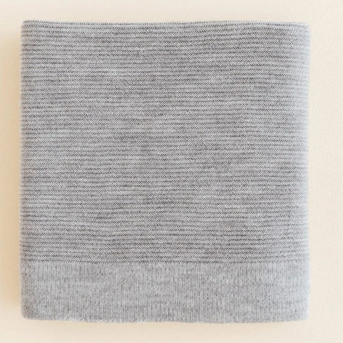 HVID deken Gust grey melange