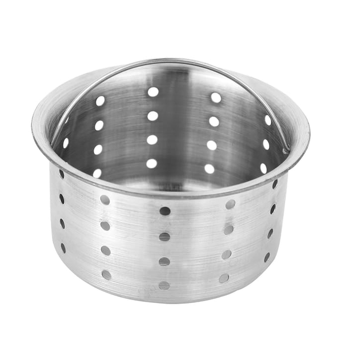 Bonde d'évier en acier inoxydable argenté, crépine d'évier, bouchon de vidange de cuisine gray