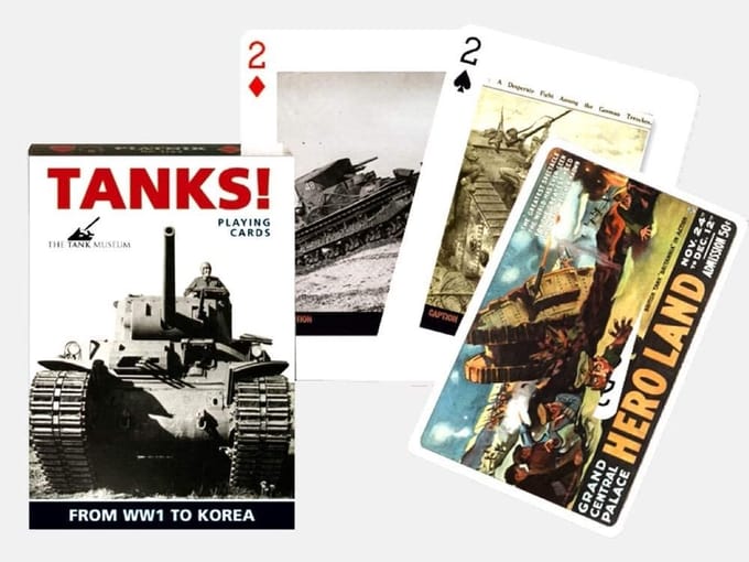 Piatnik Tanks Speelkaarten - Single Deck