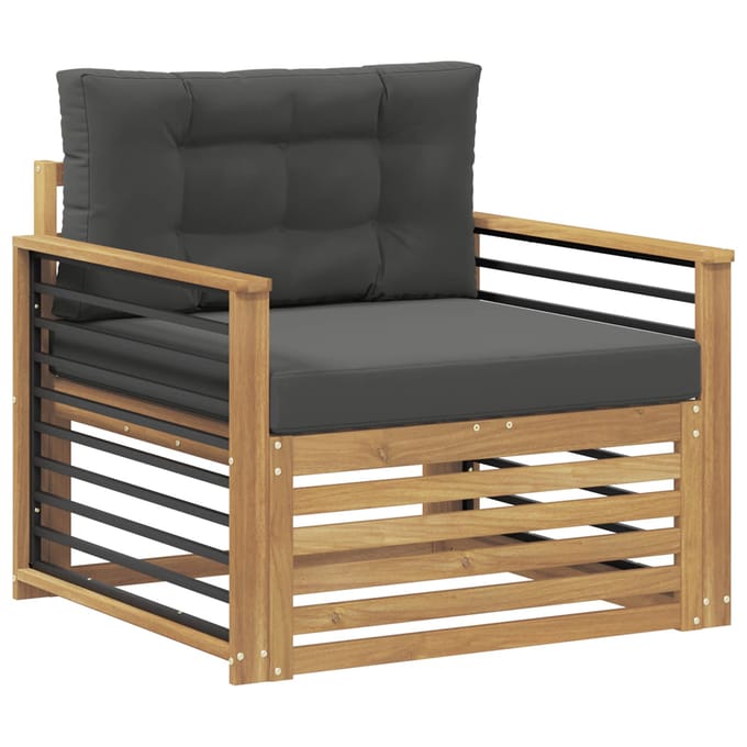 vidaXL - Buitensofa - Polyester - Wit