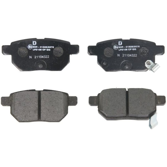 Remblokset DELPHI LP2105, achter