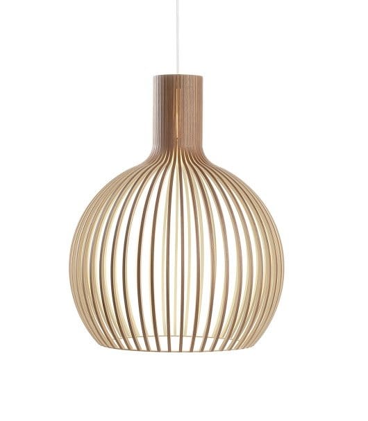 Secto - Octo 4240 pendellamp - walnotenhout - bruin
