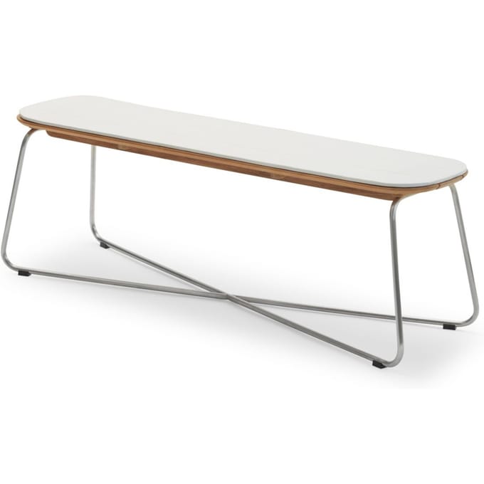 Skagerak by Fritz Hansen Kussen voor Lilium Bank - wit