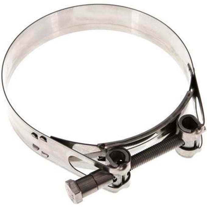 140 - 150 mm Slangklem van Rvs 304 met een 30 mm band - Norma