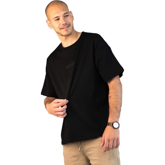 Herenoversized T-shirt met korte mouwen 3900