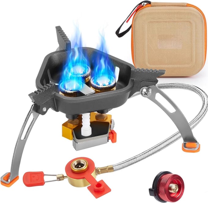 Core® Wokbrander - Kookbrander - Wok Brander - Zwart - 16cm x 16cm x 11cm