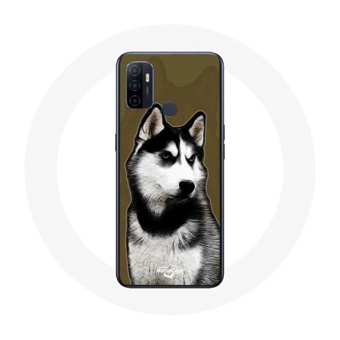 Oppo A53 Siberische Husky-hoesje