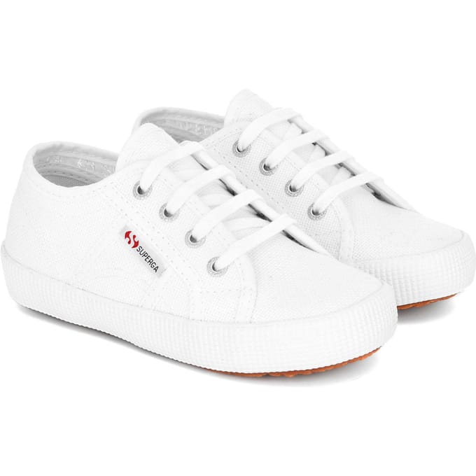 Superga Kinderen/Kinderen 2750 Easylite Leren Trainers (Wit)