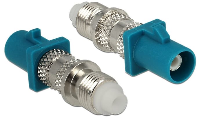 Fakra Z (m) - FME (v) adapter - 50 Ohm