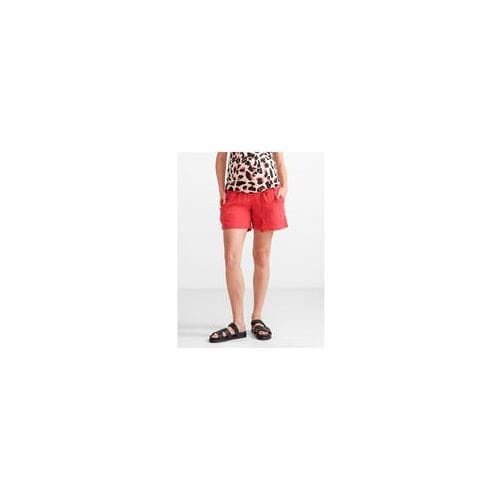 Prénatal zwangerschapsshort Dark Coral Red L Dames