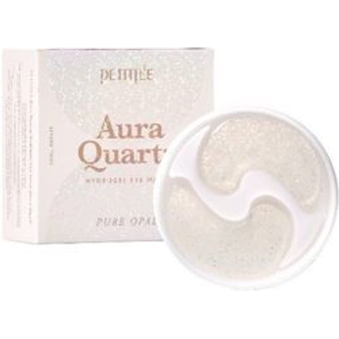Masque Hydrogel pour Yeux Petitfee Aura Quartz – Opale Pure 40 pièces - Płatki hydrożelowe pod oczy