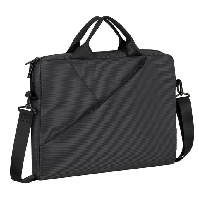 RivaCase 8720 - Laptop Schoudertas - 13.3 Inch - Extra vak voor 10.1 Inch tablet - Grijs