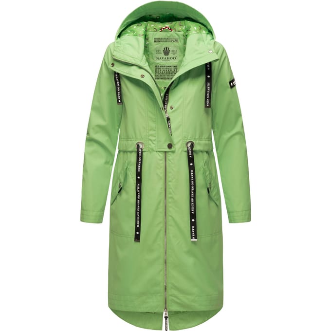 Navahoo Dames Tussenmantel Josinaa – Licht & Modern met Capuchon