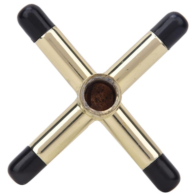 Métal Durable Antidérapant Billard Snooker Pool Queue Repose Tête de Pont Support Accessoire de Billard Rubber Cross beige