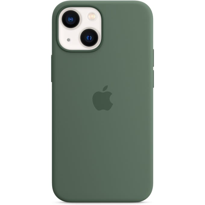 Apple - Siliconen hoesje - MagSafe - iPhone 13 Mini - Groen (Eucalyptus)