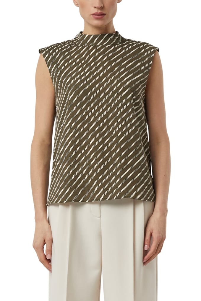 Comma Blouses Army Green Maat: 46 | Blouses Outlet | Dames | Groen