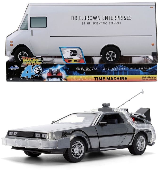Delorean Time Machine Back to the Future / Truck Jada