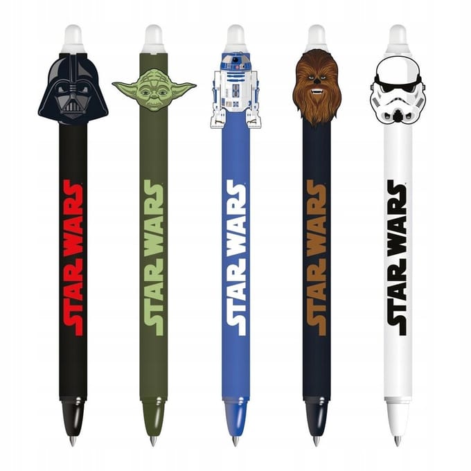 Star Wars Uitwisbare Gelpen - Blauwe Inkt