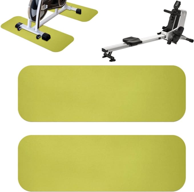 Loopbandmat - Hometrainermat - Fitness Thuis - Geluiddempend & Antislip - 25x80cm - Groen