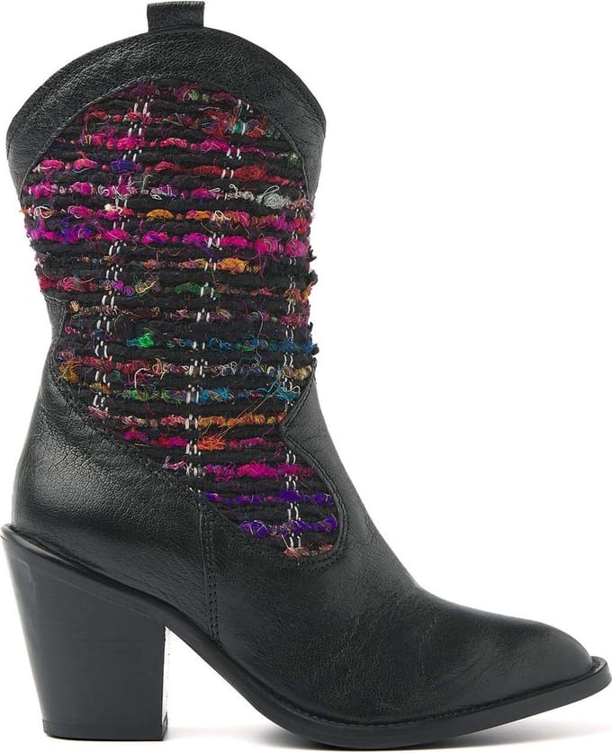 Lazamani Dames Laarsjes 35.119 Black Maat 42