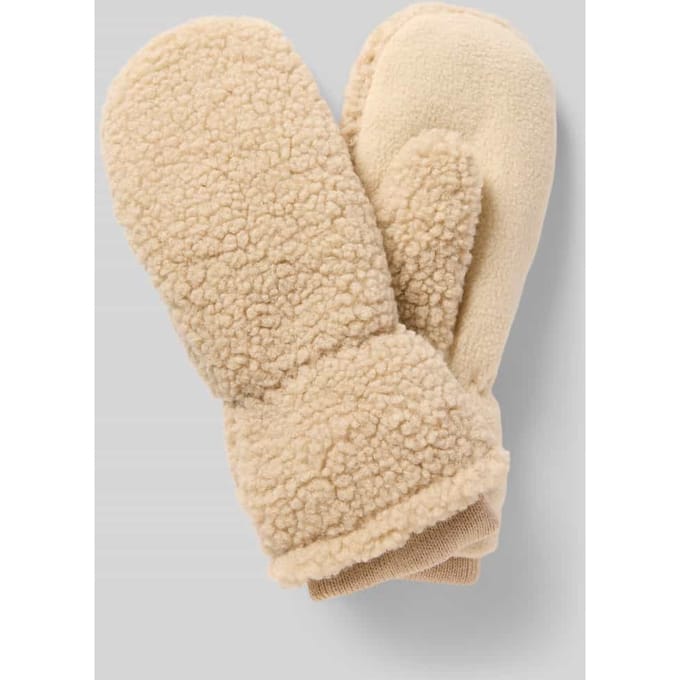 Handschoenen met teddybont, model 'THEA'