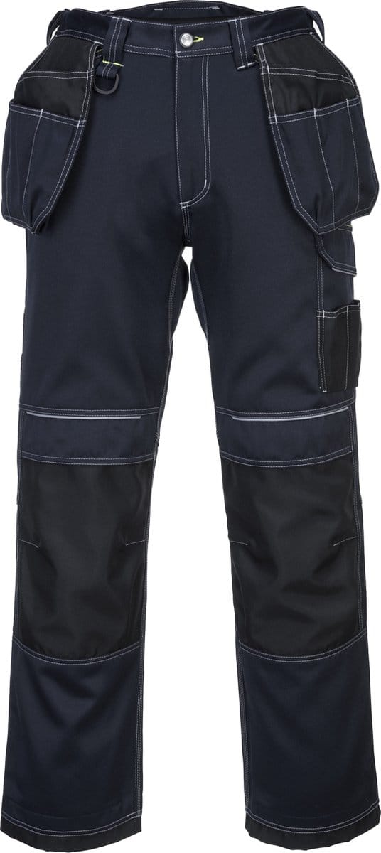 Portwest PW3 Werkbroek met holsterzakken T602 - Marine/Zwart - 40