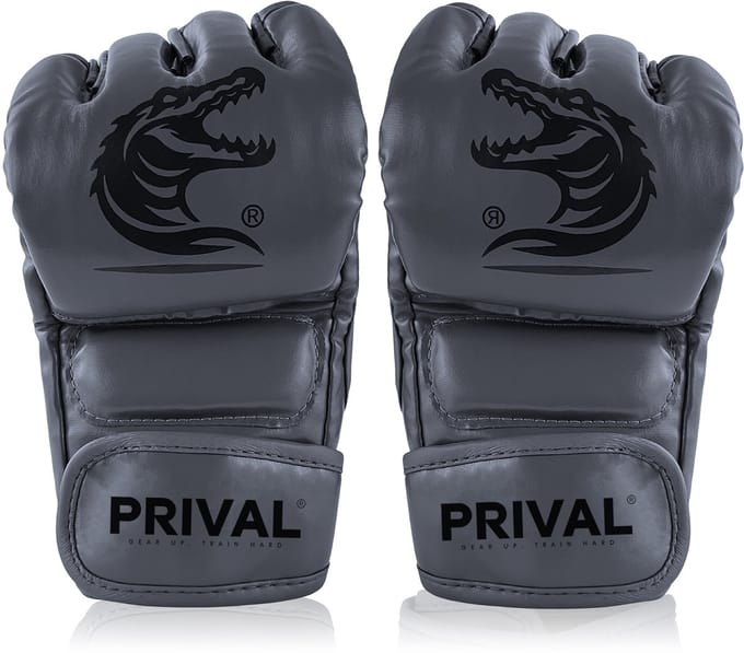Prival MMA Handschoenen – Met Polssteun – Voor Training & Sparring