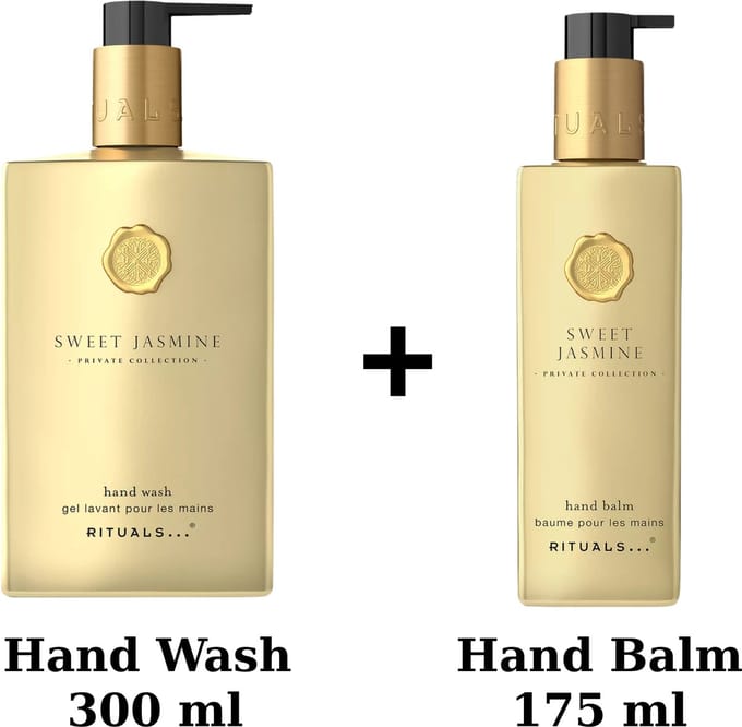 Rituals - Sweet Jasmine - Hand Wash 300 ml + Hand Balm 175 ml - New Design