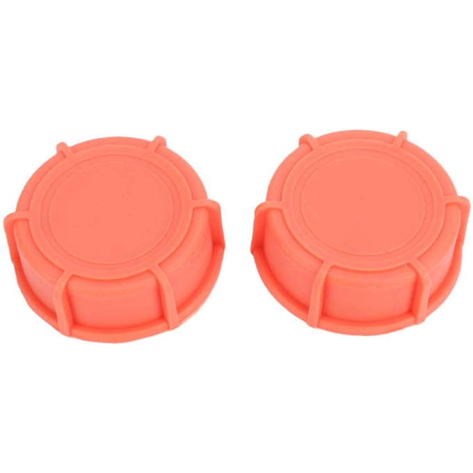 2 STuks Gallon Benzinekan Dop Vervanging Grove Schroefdraad Afdichting Draagbare Benzinetank Deksel red