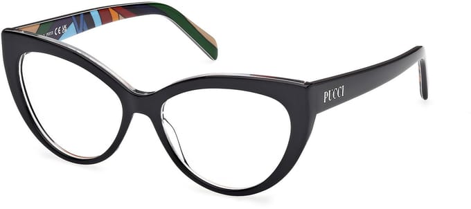 Pucci EP5215 Black/texture 54/15/140 WOMAN Brilmonturen