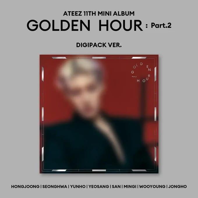 ATEEZ - [GOUDEN UUR : DEEL 2] 11e EP-album DIGIPACK Mingi