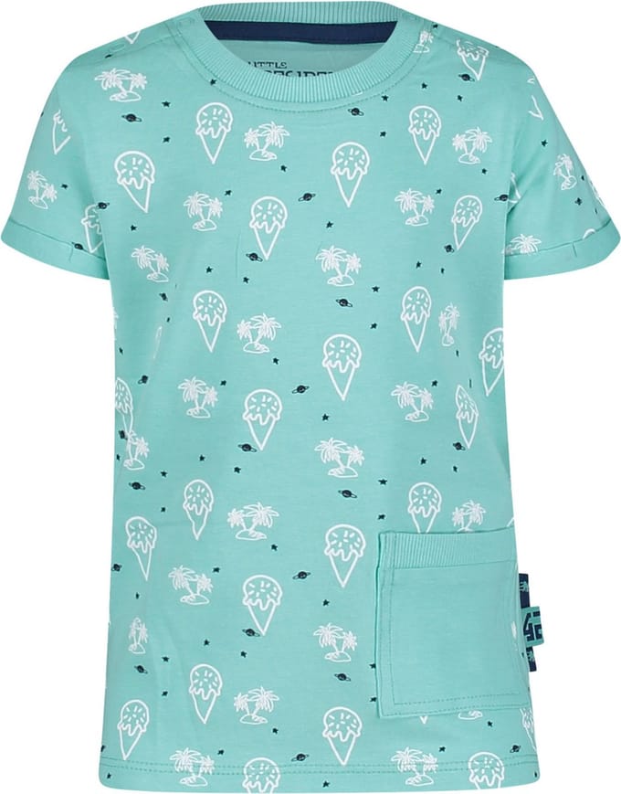 4PRESIDENT T-shirt jongens - Ice Cream AOP - Maat 86