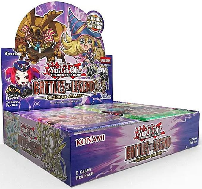 Yu-Gi-Oh! TCG - Battles of Legend: Glorious Gallery Booster Box (English)