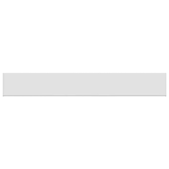 vidaXL - Raamdorpel - Wit - 140 - x - 25 - x - 4,5 - cm - PVC