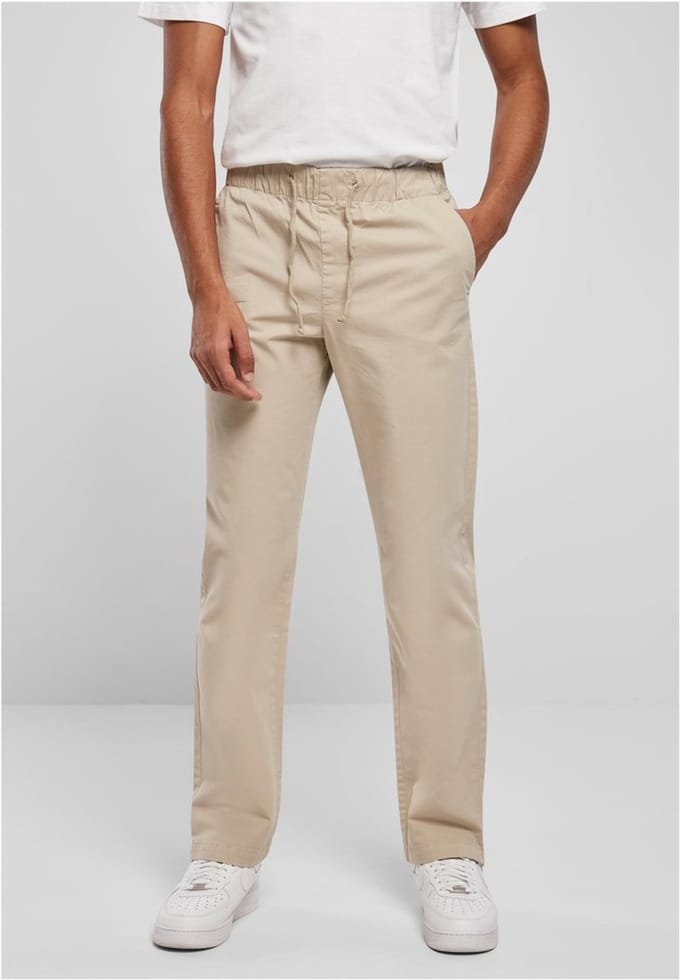 Urban Classics - Straight Slit Broek rechte pijpen - M - Groen