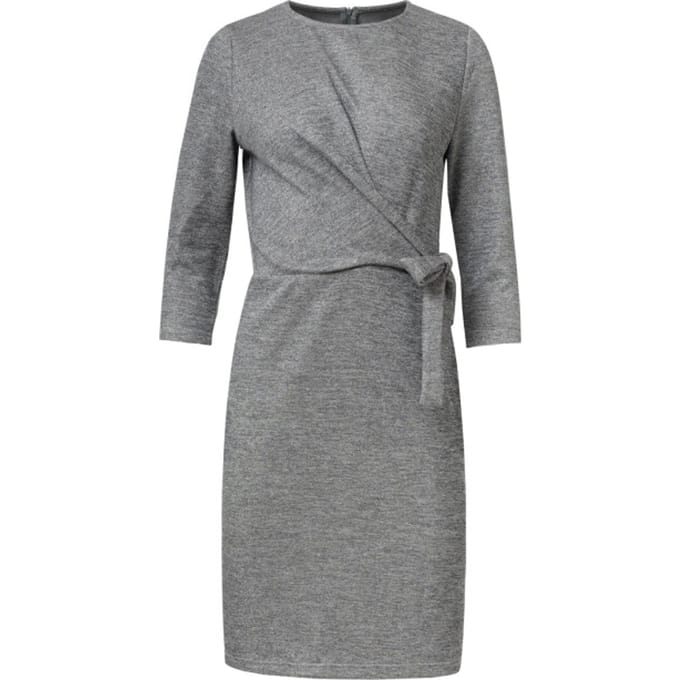 Smashed Lemon Damesstijlvolle jurk met lurex |