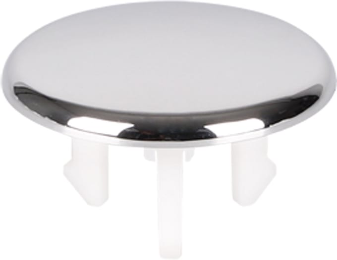 Differnz afdekkap overloop voor wasbak Ø 3,5 cm x 2 cm, chroom