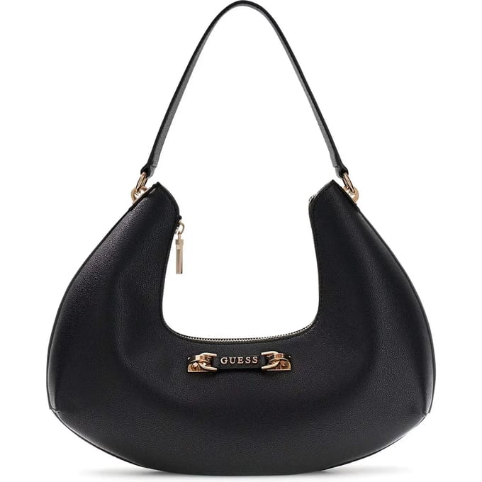 GUESS schoudertas Sophia Hobo Cream White crème
