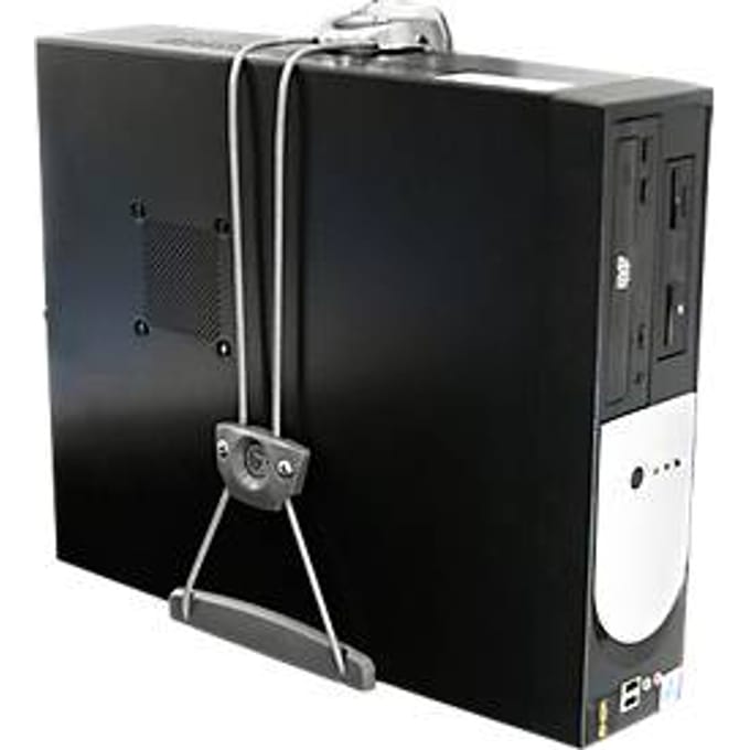 Ergotron universele CPU houder, maat verstelbaar, draagvermogen 22,7 kg