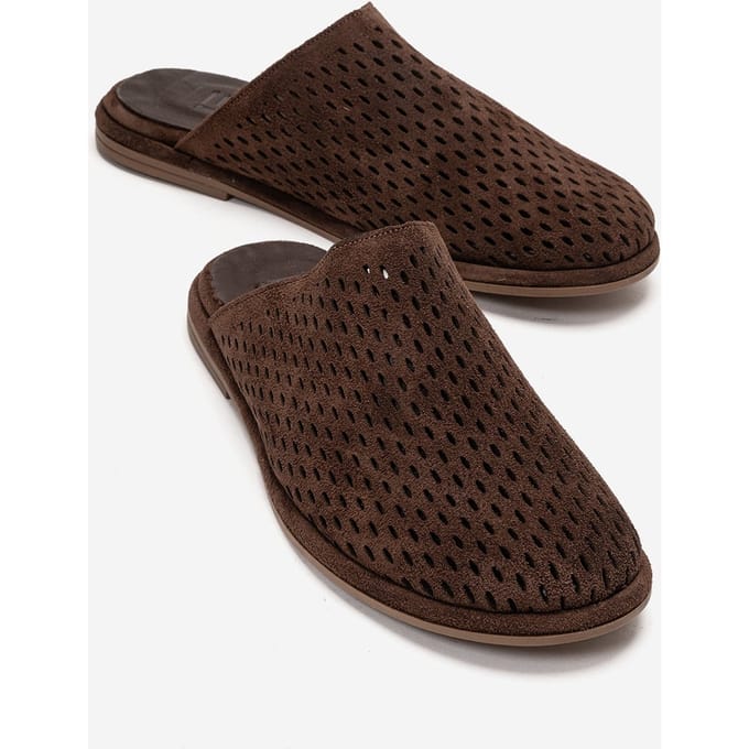 Melara Leren Instap Mule