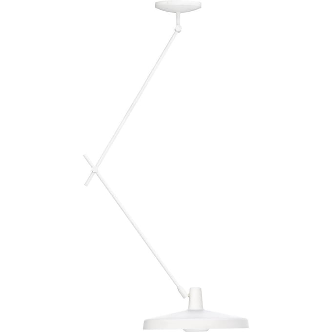 GRUPA Arigato Deck 1-lamp 140cm Ø45cm wit