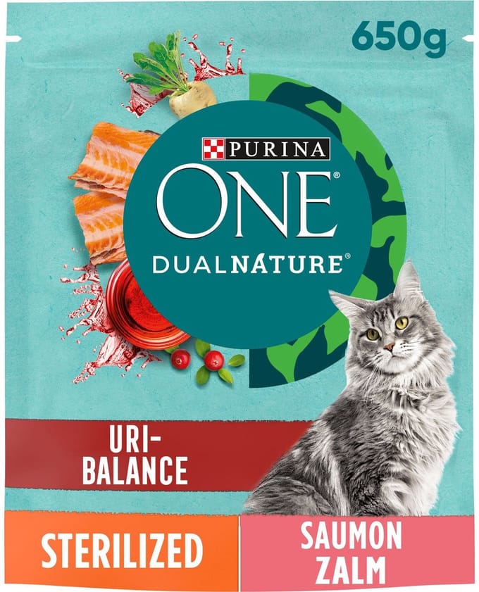 ONE DUAL NATURE 8x 650G STERILISED CRANBERRY