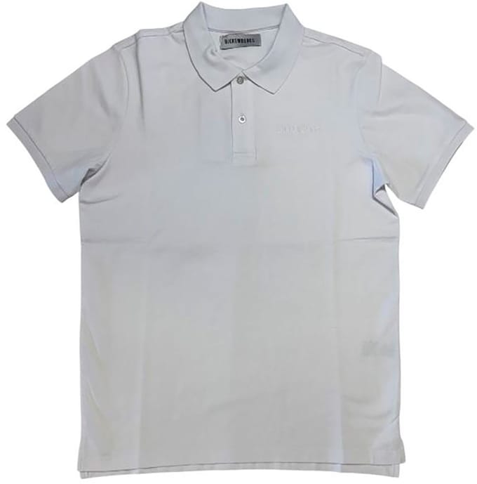 Bikkembergs Bmt1075 Korte Mouw Poloshirt Wit M Man
