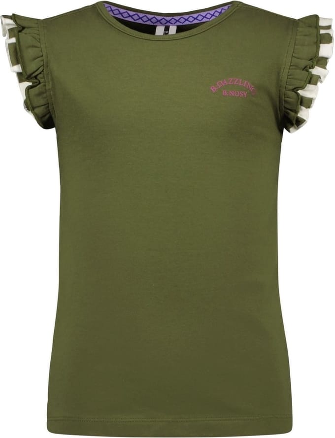B.Nosy - T-Shirt Dide - Hunter Green - Maat 116