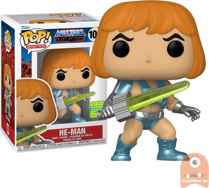 Funko Pop! Masters of the Universe - He-man Convention Exclusive #106