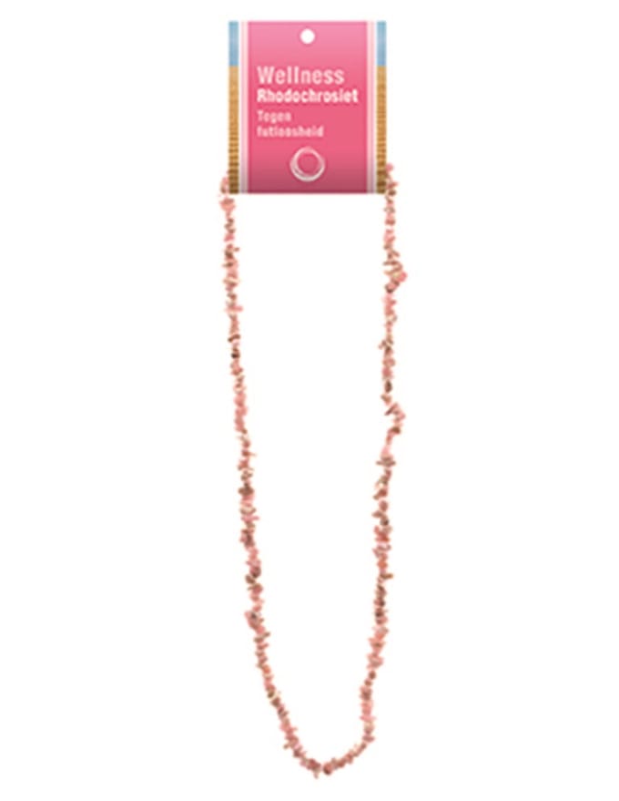 Rhodochrosiet splitketting + kaart