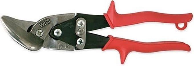 Wiss Figuurschaar 235mm M6R rood