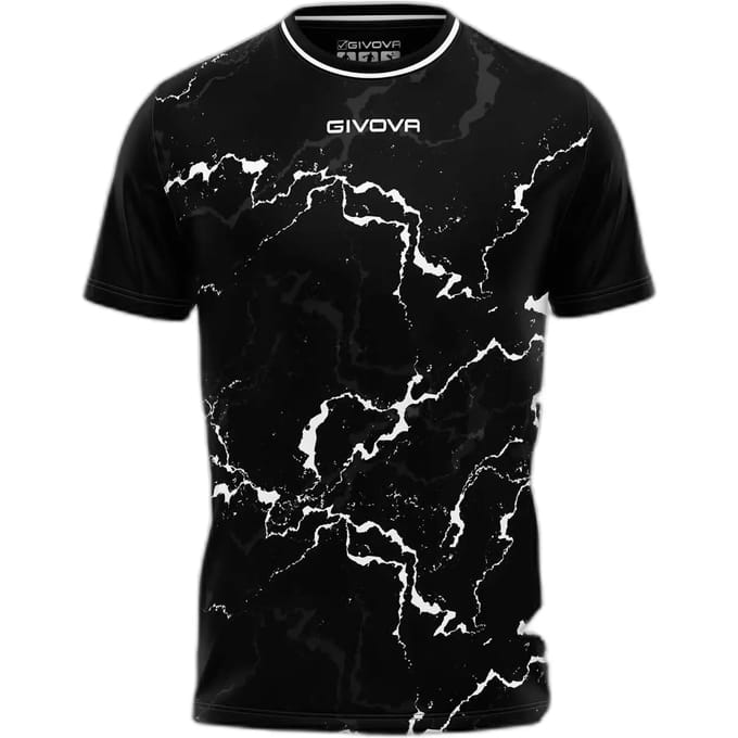 Givova Graphite T-shirt Met Korte Mouwen Zwart M Man